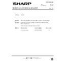 Sharp R-8A56M (serv.man8) Technical Bulletin