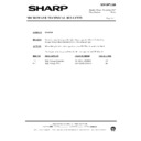 Sharp R-8A56M (serv.man9) Technical Bulletin