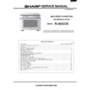 Sharp R-90GCK (serv.man2) Service Manual