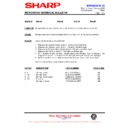 Sharp R-952M (serv.man7) Technical Bulletin