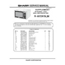 Sharp R-957 (serv.man2) Service Manual
