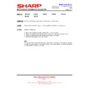 Sharp R-958M (serv.man3) Technical Bulletin