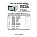 Sharp R-958M Service Manual