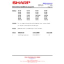 Sharp R-95STM (serv.man5) Technical Bulletin