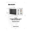 Sharp R-962M (serv.man2) User Guide / Operation Manual