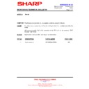 Sharp R-963 (serv.man11) Technical Bulletin