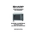 Sharp R-98STM (serv.man2) User Guide / Operation Manual
