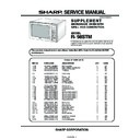 Sharp R-98STM Service Manual