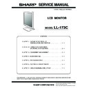 Sharp LL-173C Service Manual