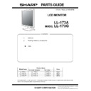 Sharp LL-173G (serv.man2) Parts Guide