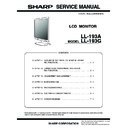 Sharp LL-193 (serv.man2) Service Manual