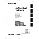 Sharp LL-P202V (serv.man5) User Guide / Operation Manual