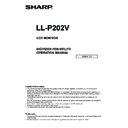 ll-p202v (serv.man7) user guide / operation manual