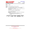 Sharp LL-S201A (serv.man11) Technical Bulletin