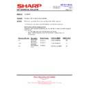 Sharp LL-S201A (serv.man9) Technical Bulletin