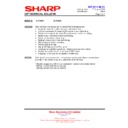 Sharp LL-S242A (serv.man11) Technical Bulletin