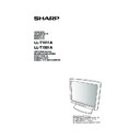 Sharp LL-T1511A (serv.man25) User Guide / Operation Manual