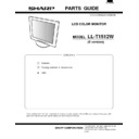 Sharp LL-T1512 (serv.man7) Parts Guide