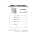 Sharp LL-T15A3 (serv.man2) Service Manual