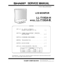 Sharp LL-T15G4 Service Manual