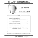 Sharp LL-T15V1 Service Manual