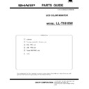 ll-t1610w (serv.man12) parts guide