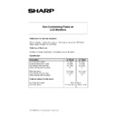 Sharp LL-T180A (serv.man5) FAQ