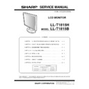 Sharp LL-T1815 (serv.man12) Parts Guide