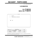 Sharp LL-T19D1 (serv.man2) Parts Guide