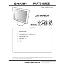 Sharp LL-T2010W (serv.man21) Parts Guide