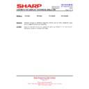 Sharp PN-465E (serv.man17) Technical Bulletin
