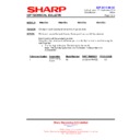 Sharp PN-60TA3 (serv.man32) Technical Bulletin