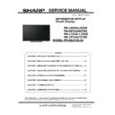 Sharp PN-60TA3 (serv.man5) Service Manual