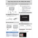 Sharp PN-60TB3 (serv.man2) Handy Guide