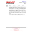 Sharp PN-60TB3 (serv.man21) Technical Bulletin