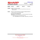 Sharp PN-70TB3 (serv.man20) Technical Bulletin