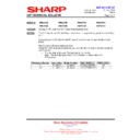 Sharp PN-70TB3 (serv.man25) Technical Bulletin