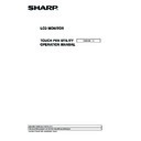 Sharp PN-70TB3 (serv.man7) User Guide / Operation Manual