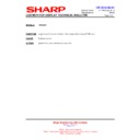 Sharp PN-E421 (serv.man16) Technical Bulletin