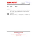 Sharp PN-E521 (serv.man15) Technical Bulletin