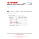 Sharp PN-E601 (serv.man14) Technical Bulletin