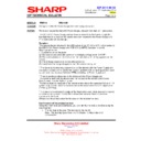 Sharp PN-E702 (serv.man11) Technical Bulletin