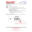 Sharp PN-E702 (serv.man13) Technical Bulletin