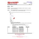 Sharp PN-E702 (serv.man14) Technical Bulletin