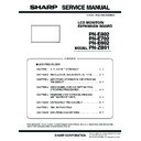 Sharp PN-E802 (serv.man3) Service Manual