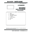 Sharp PN-G655E (serv.man4) Parts Guide