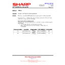 Sharp PN-K321 (serv.man13) Technical Bulletin