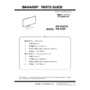 Sharp PN-K321 (serv.man4) Parts Guide