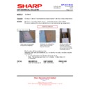 Sharp PN-K322BH (serv.man11) Technical Bulletin