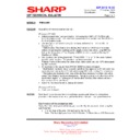 Sharp PN-K322BH (serv.man12) Technical Bulletin